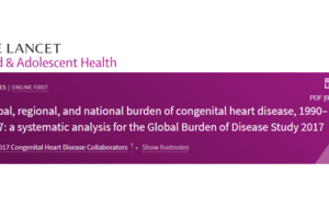 Congratulations to Drs. Meghan Zimmerman, Craig Sable, and Gerard Martin for their landmark publication on the Global Burden of Congenital Heart Disease!